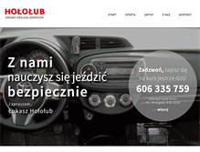 Tablet Screenshot of hololub.pl